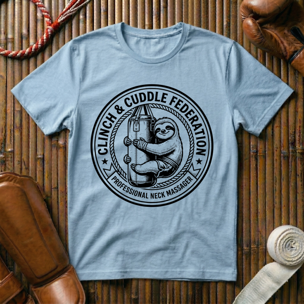 Clinch And Cuddle Federation - T‑Shirt
