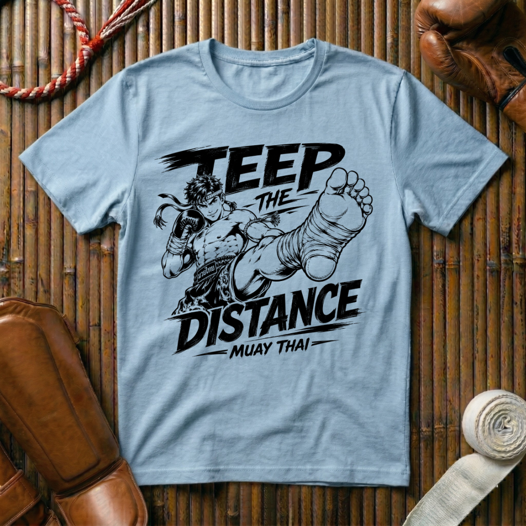 Teep The Distance - T‑Shirt