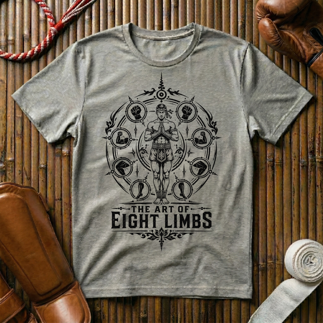The Art Of 8 Limbs Mono - T‑Shirt