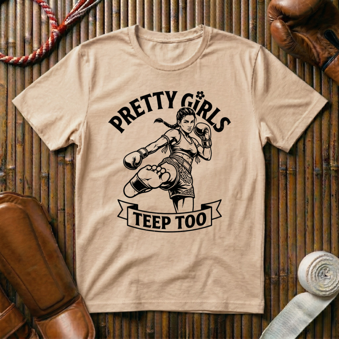 Pretty Girls Teep Too - T‑Shirt