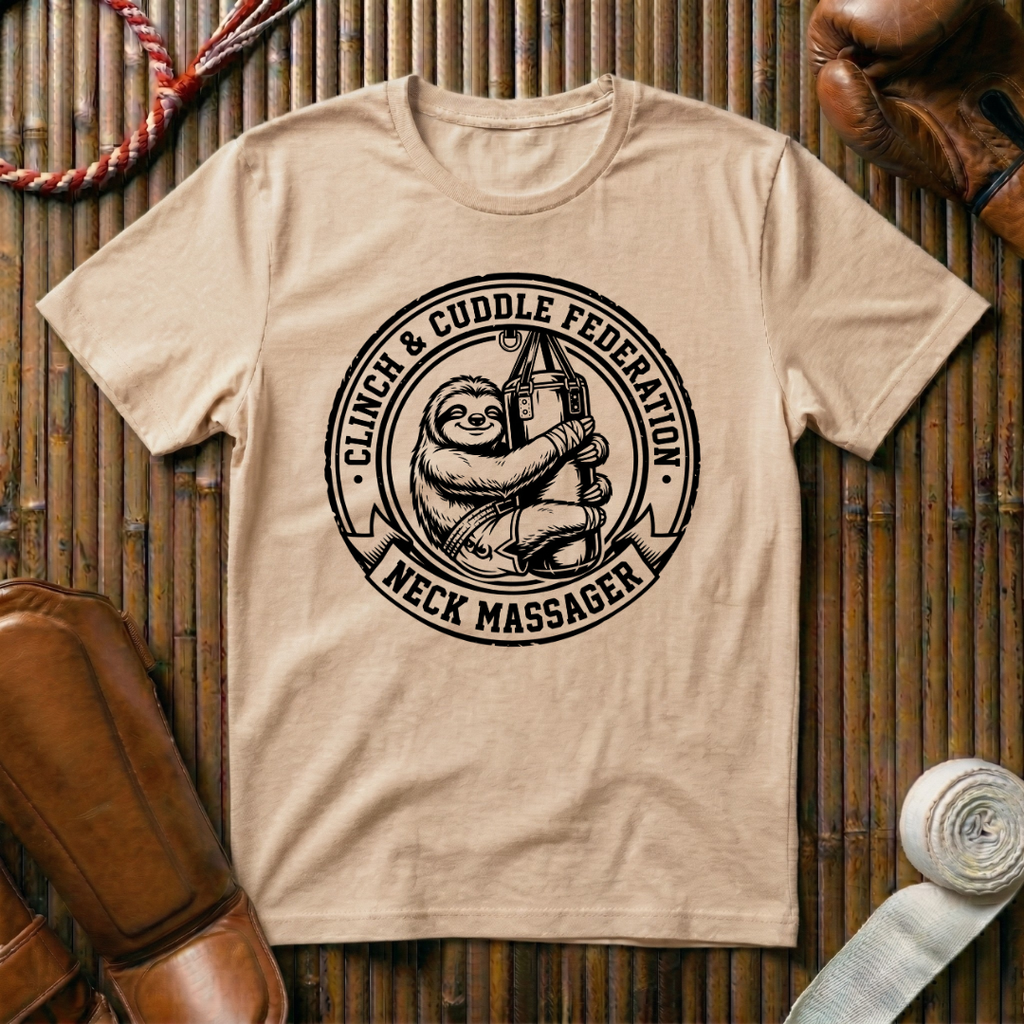 Clinch And Cuddle Federation - T‑Shirt