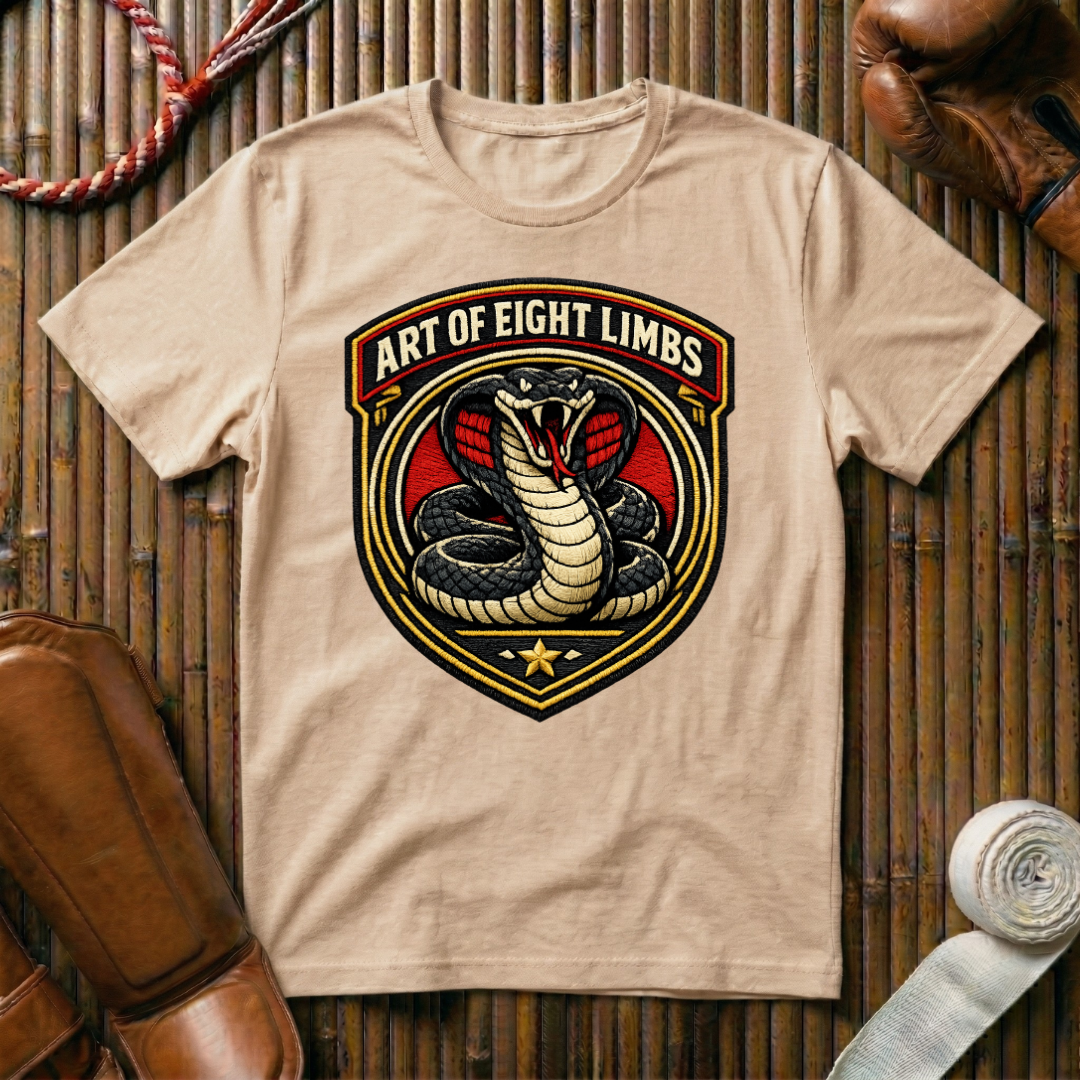 Art Of Eight Limbs King Cobra - T‑Shirt