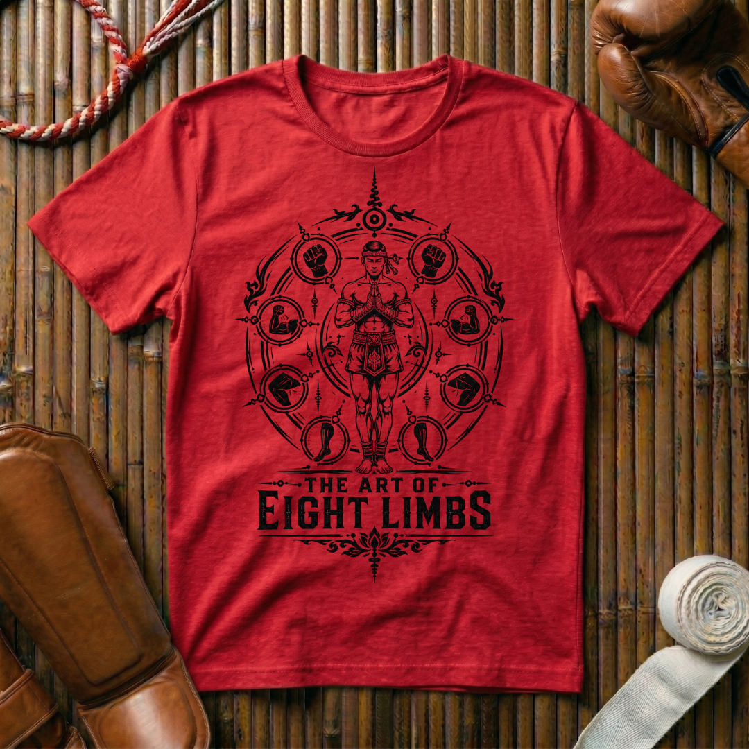 The Art Of 8 Limbs Mono - T‑Shirt