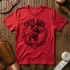 Cute Girl Cruel Knees - T‑Shirt