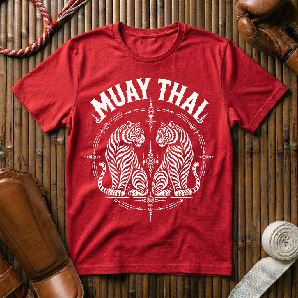 Muay Thai White Tigers - T‑Shirt