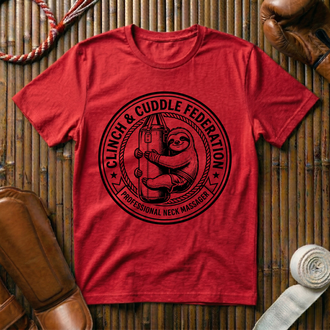 Clinch And Cuddle Federation - T‑Shirt