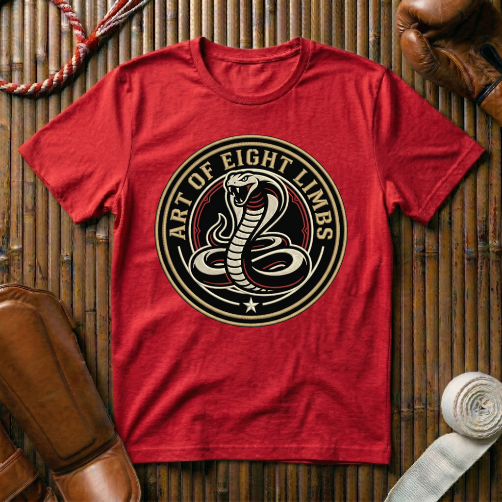 Art Of Eight Limbs Cobra - T‑Shirt