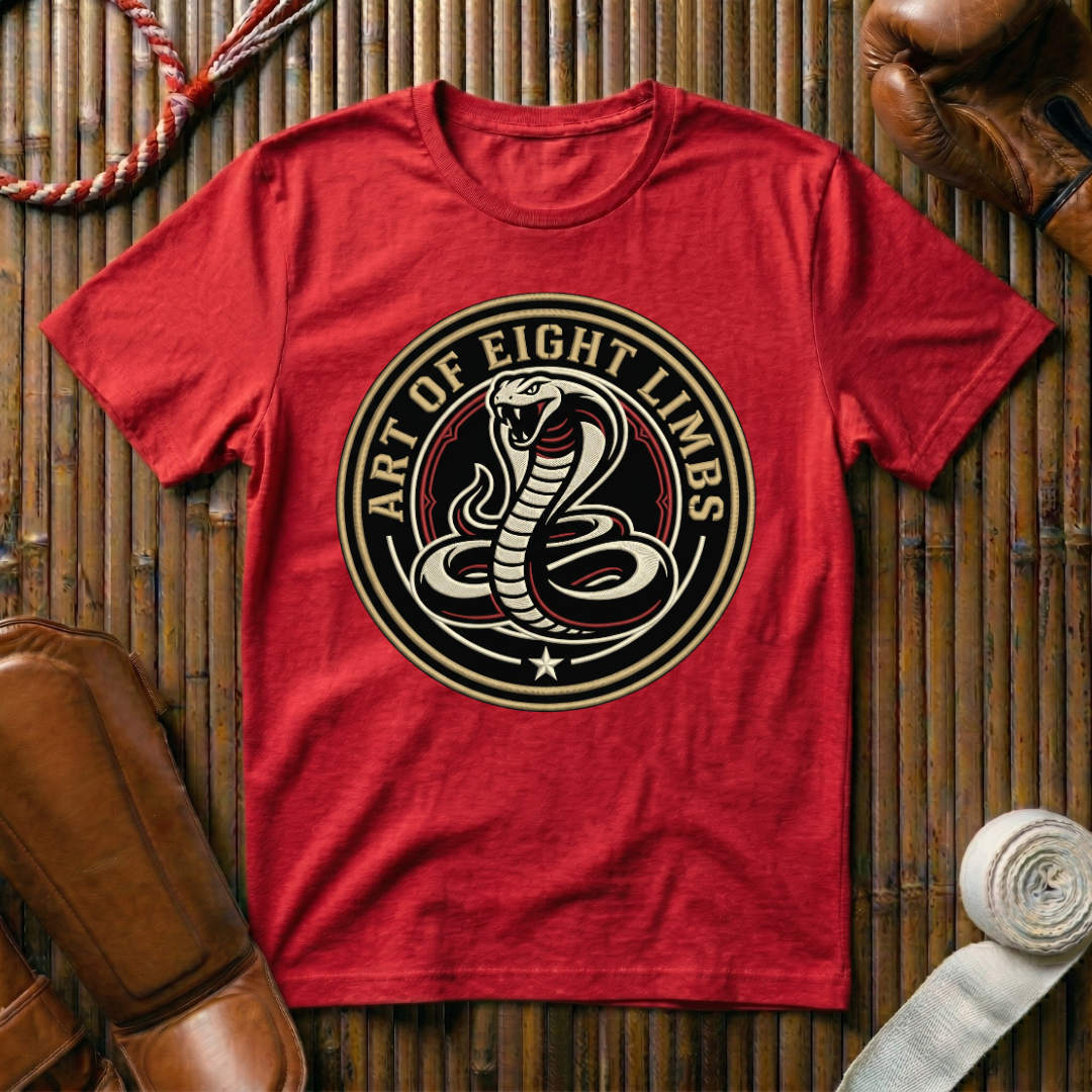 Art Of Eight Limbs Cobra - T‑Shirt