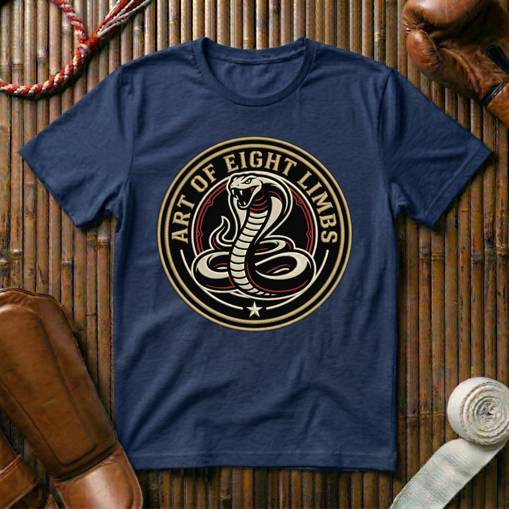 Art Of Eight Limbs Cobra - T‑Shirt