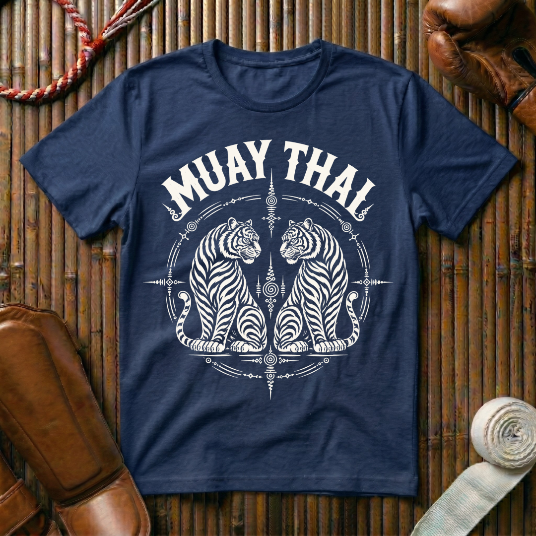 Muay Thai White Tigers - T‑Shirt