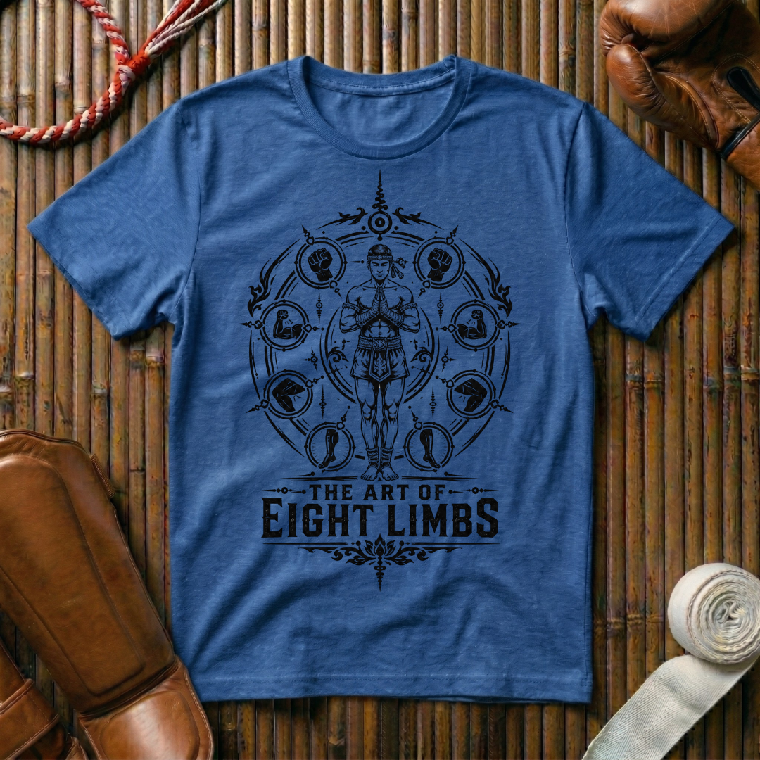The Art Of 8 Limbs Mono - T‑Shirt