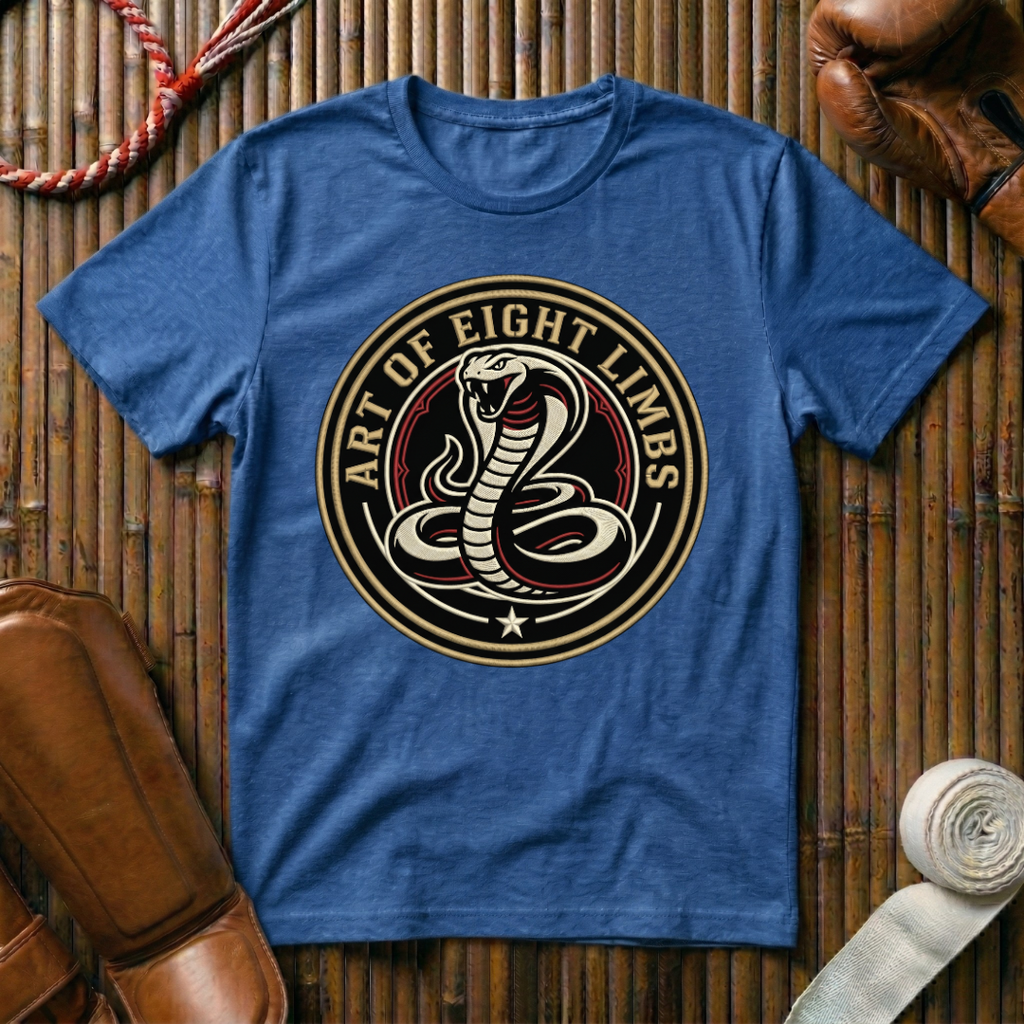 Art Of Eight Limbs Cobra - T‑Shirt