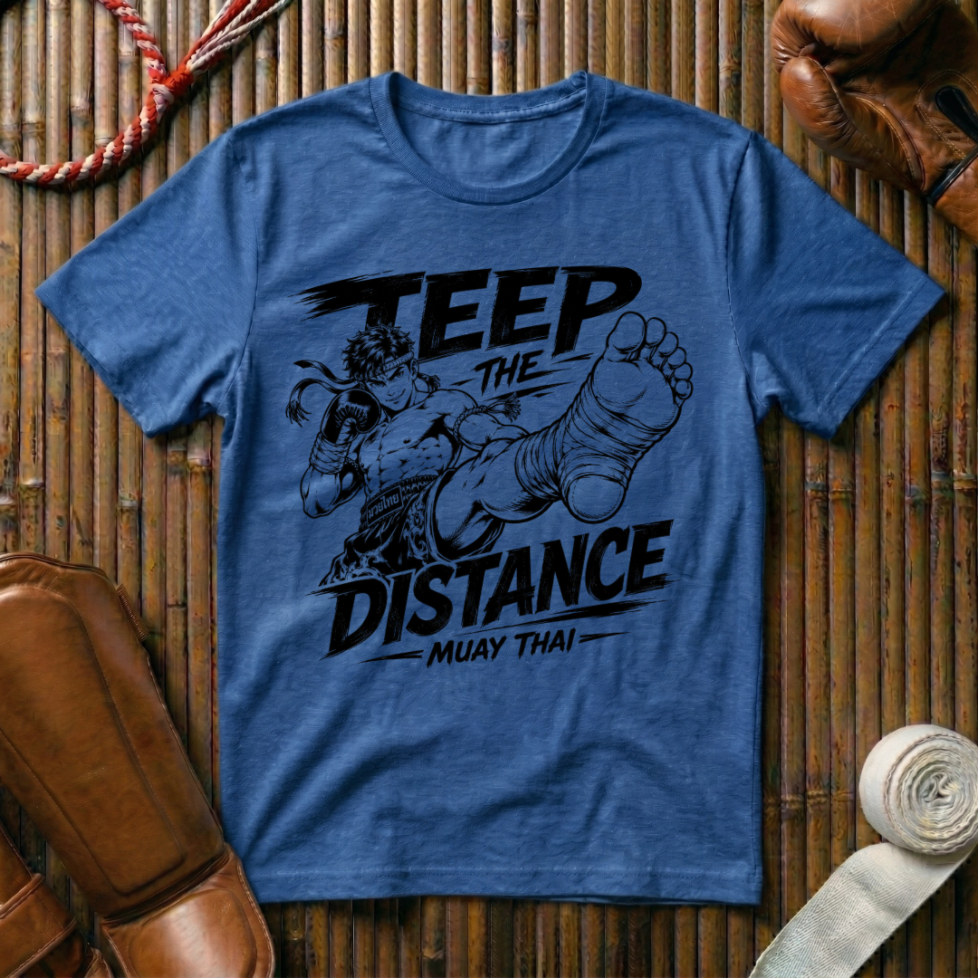 Teep The Distance - T‑Shirt