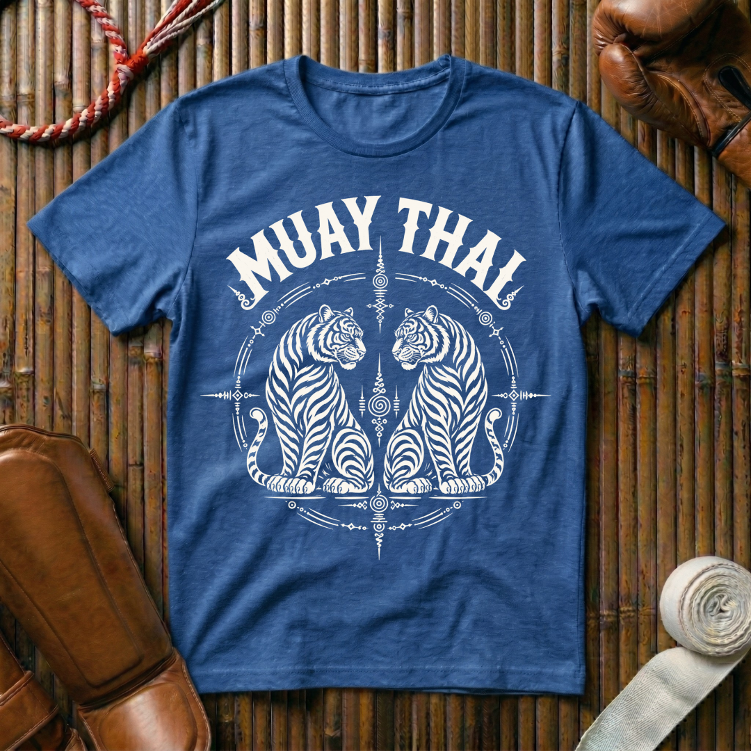 Muay Thai White Tigers - T‑Shirt