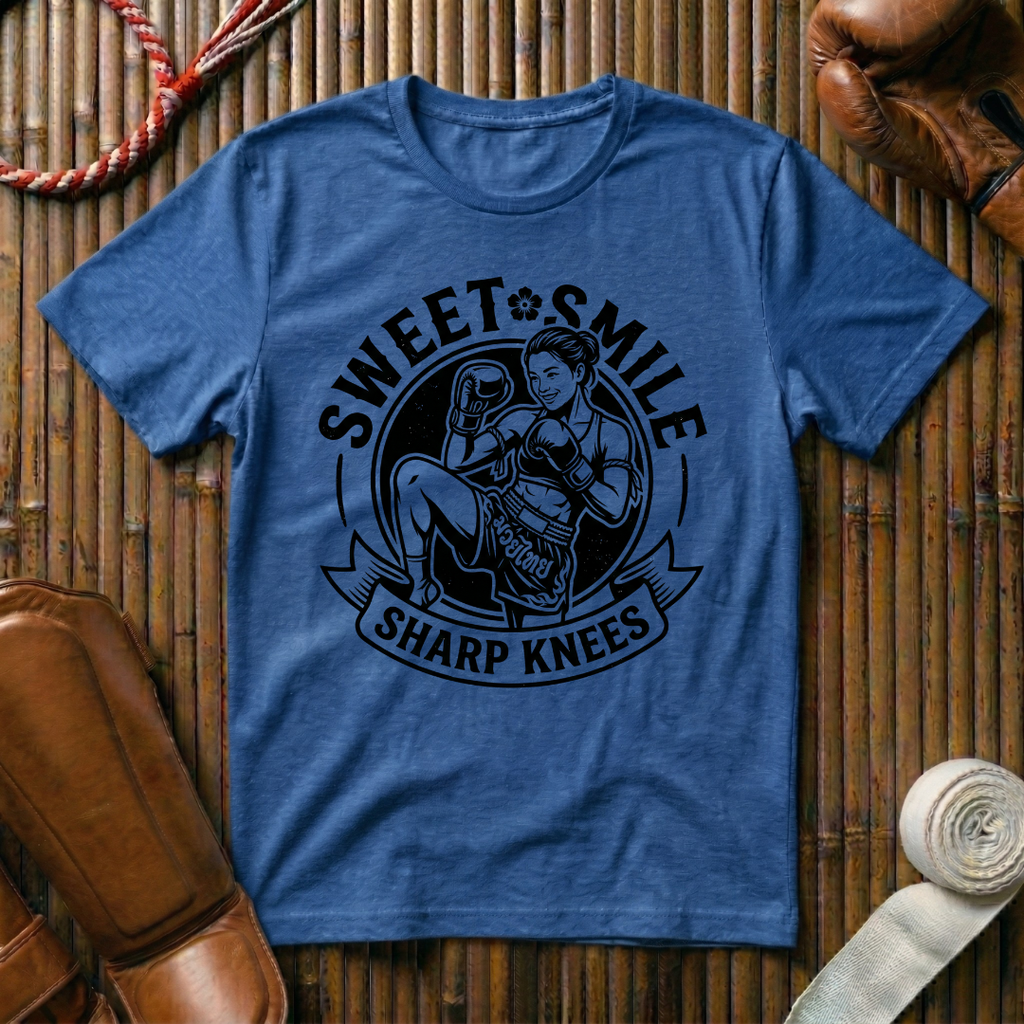 Sweet Smile Sharp Knees - T‑Shirt