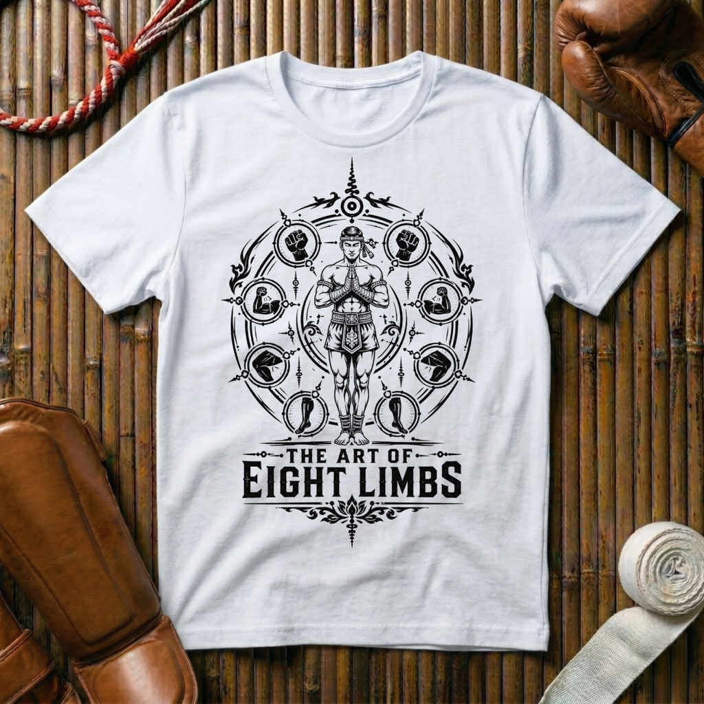 The Art Of 8 Limbs Mono - T‑Shirt
