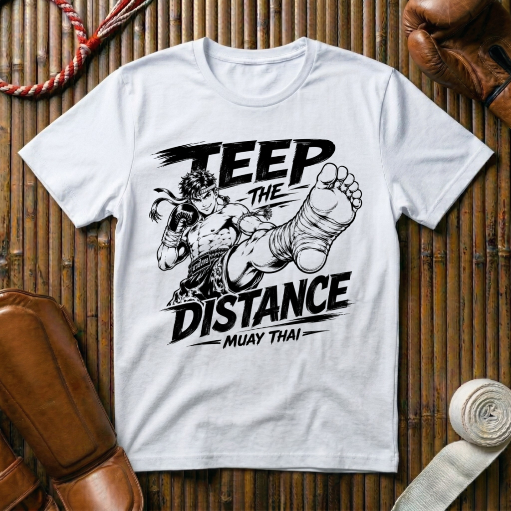 Teep The Distance - T‑Shirt