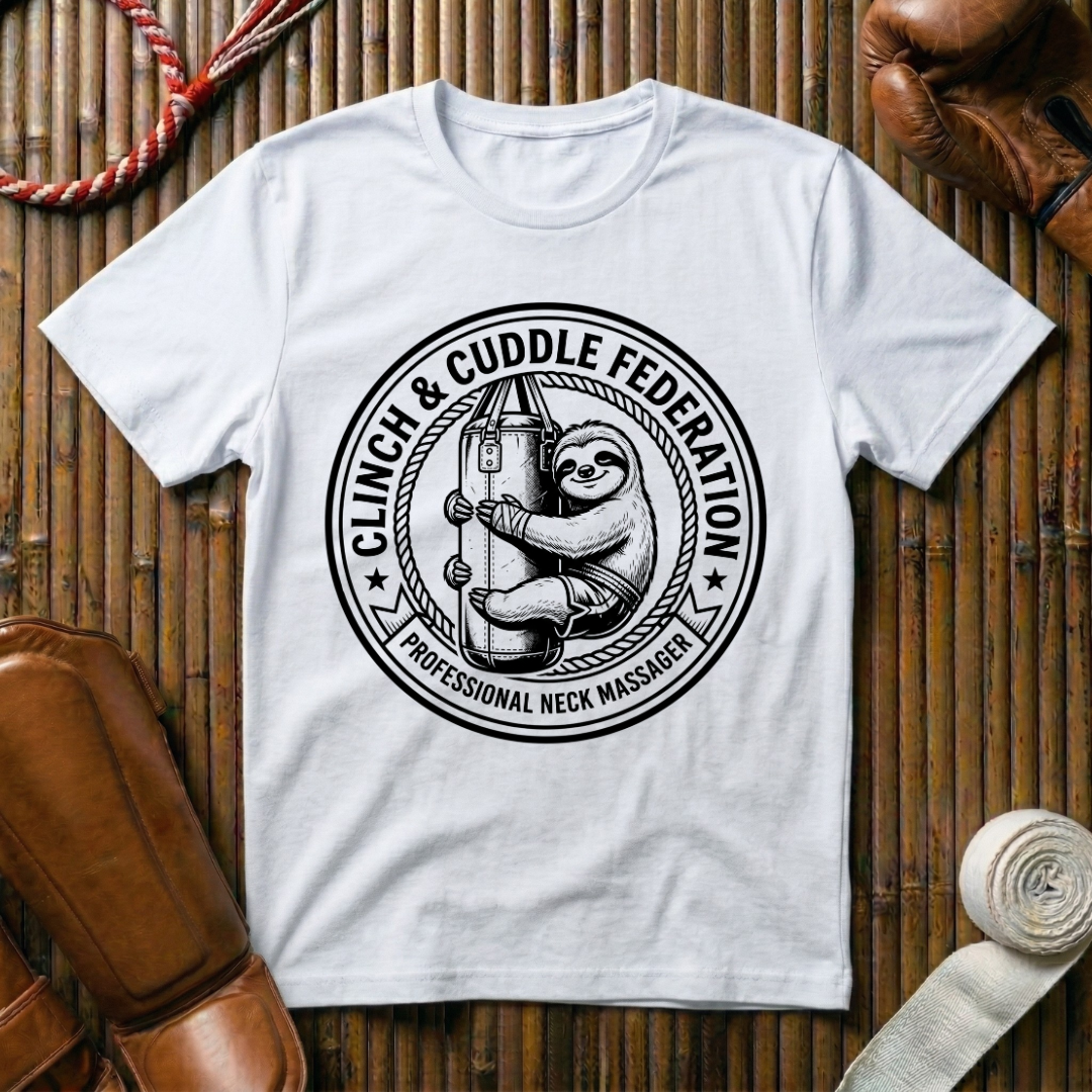 Clinch And Cuddle Federation - T‑Shirt