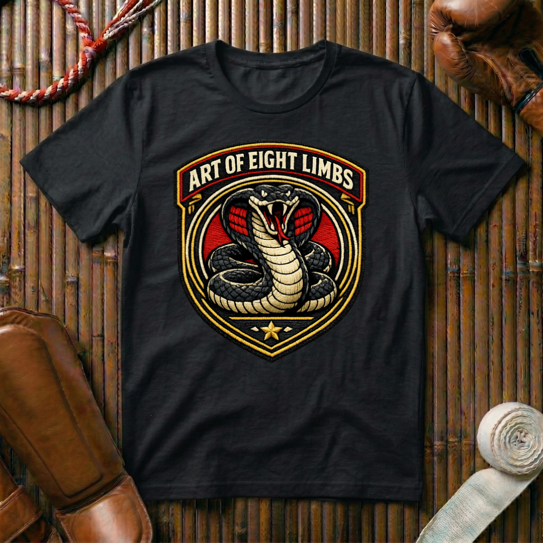 Art Of Eight Limbs King Cobra - T‑Shirt