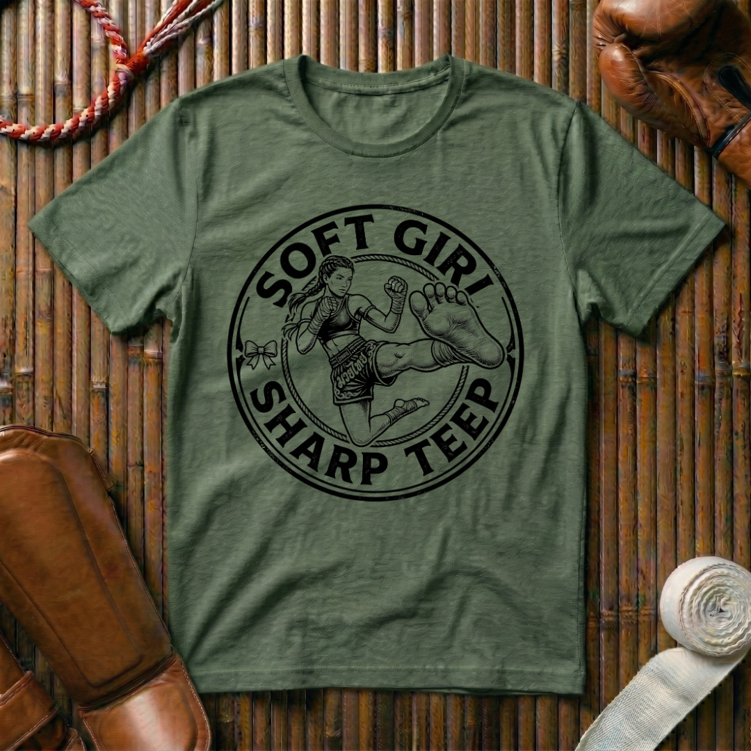 Soft Girl Sharp Teeps - T‑Shirt