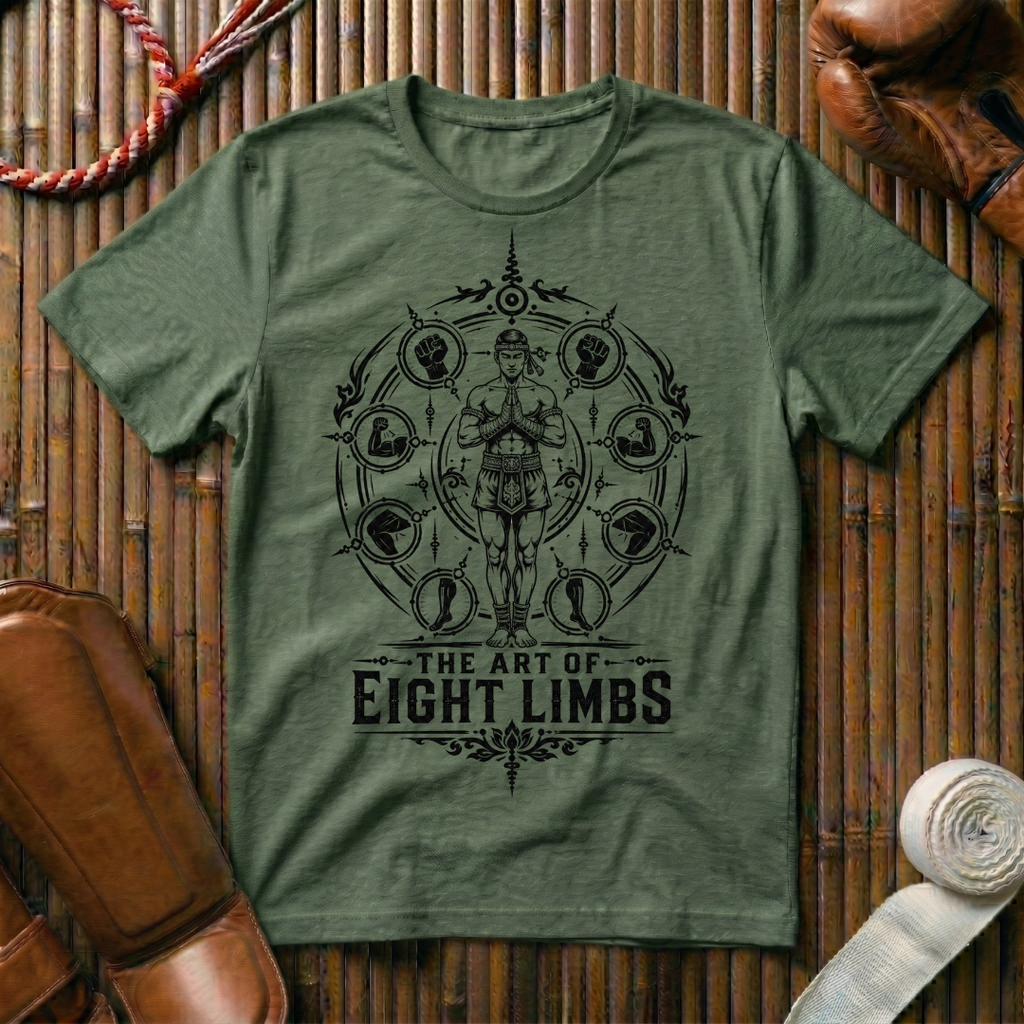 The Art Of 8 Limbs Mono - T‑Shirt