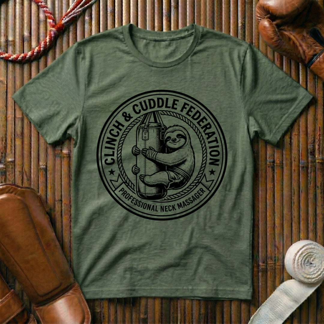 Clinch And Cuddle Federation - T‑Shirt