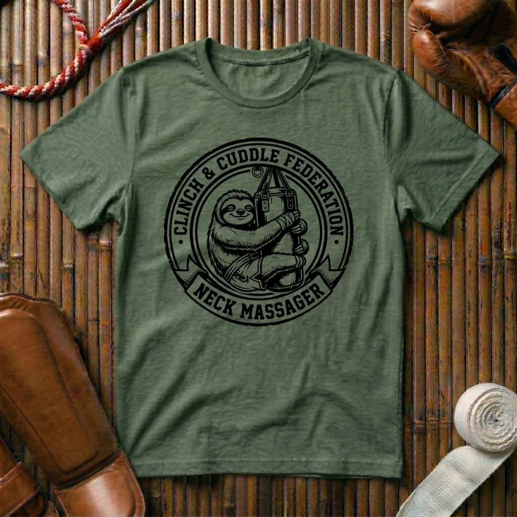 Clinch And Cuddle Federation - T‑Shirt