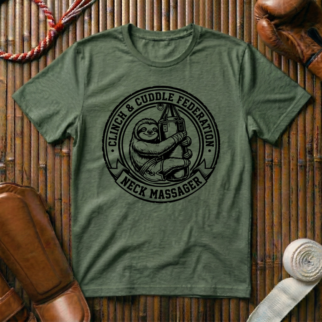 Clinch And Cuddle Federation - T‑Shirt