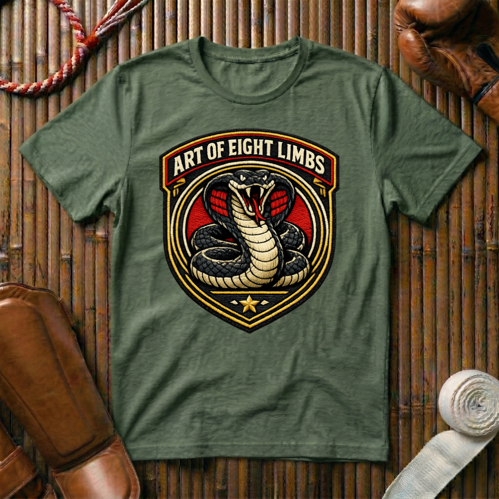 Art Of Eight Limbs King Cobra - T‑Shirt