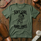 Soft Girl Hard Knees - T‑Shirt