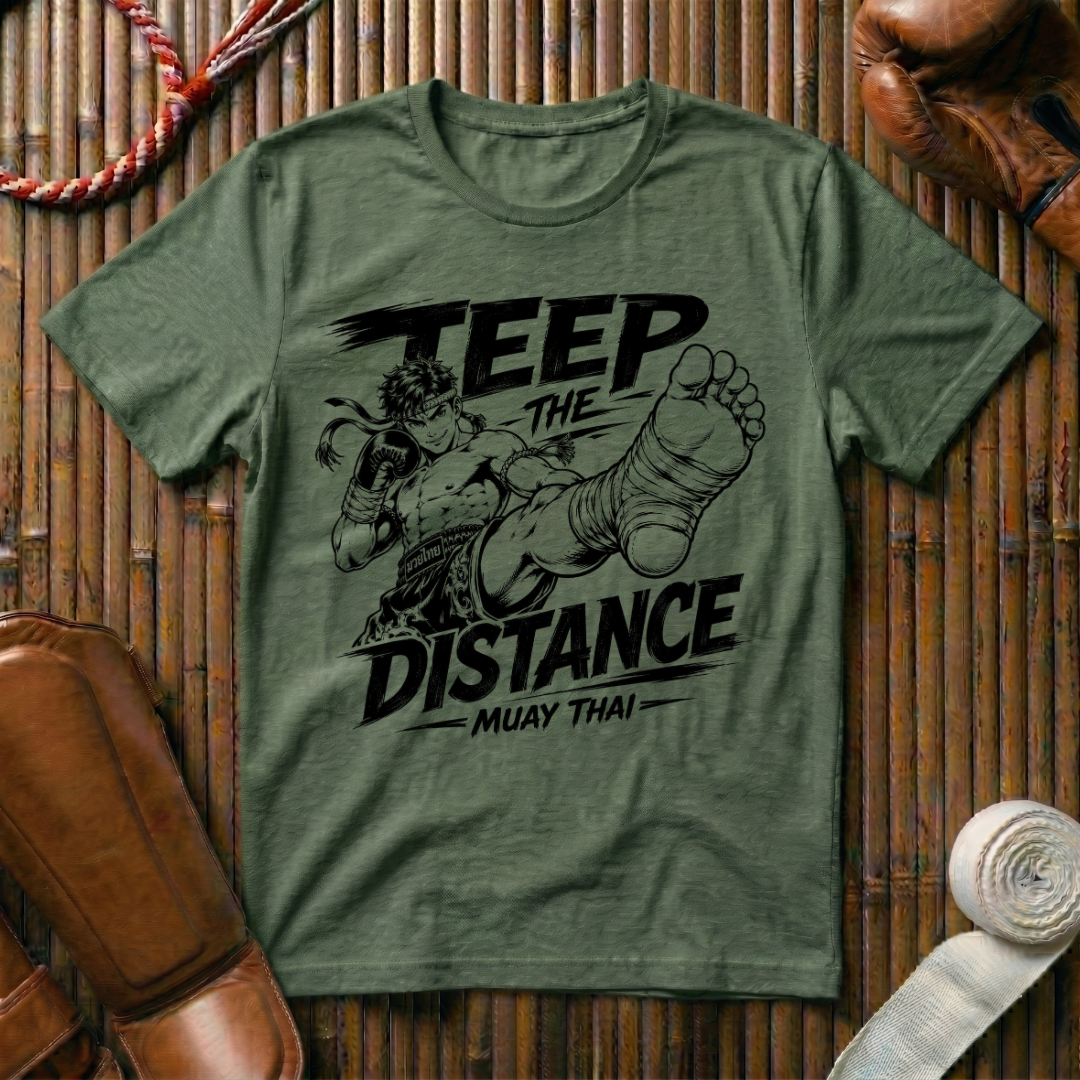 Teep The Distance - T‑Shirt