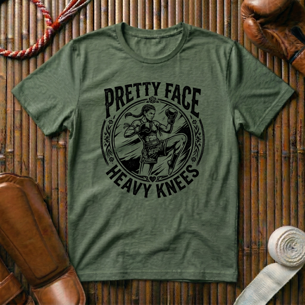 Pretty Face Heavy Knees - T‑Shirt