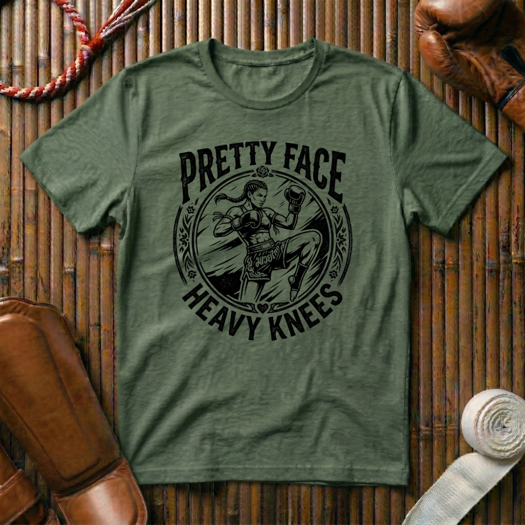 Pretty Face Heavy Knees - T‑Shirt