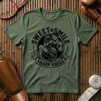 Sweet Smile Sharp Knees - T‑Shirt