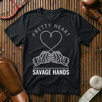 Pretty Heart - Savage Hands - T-Shirt