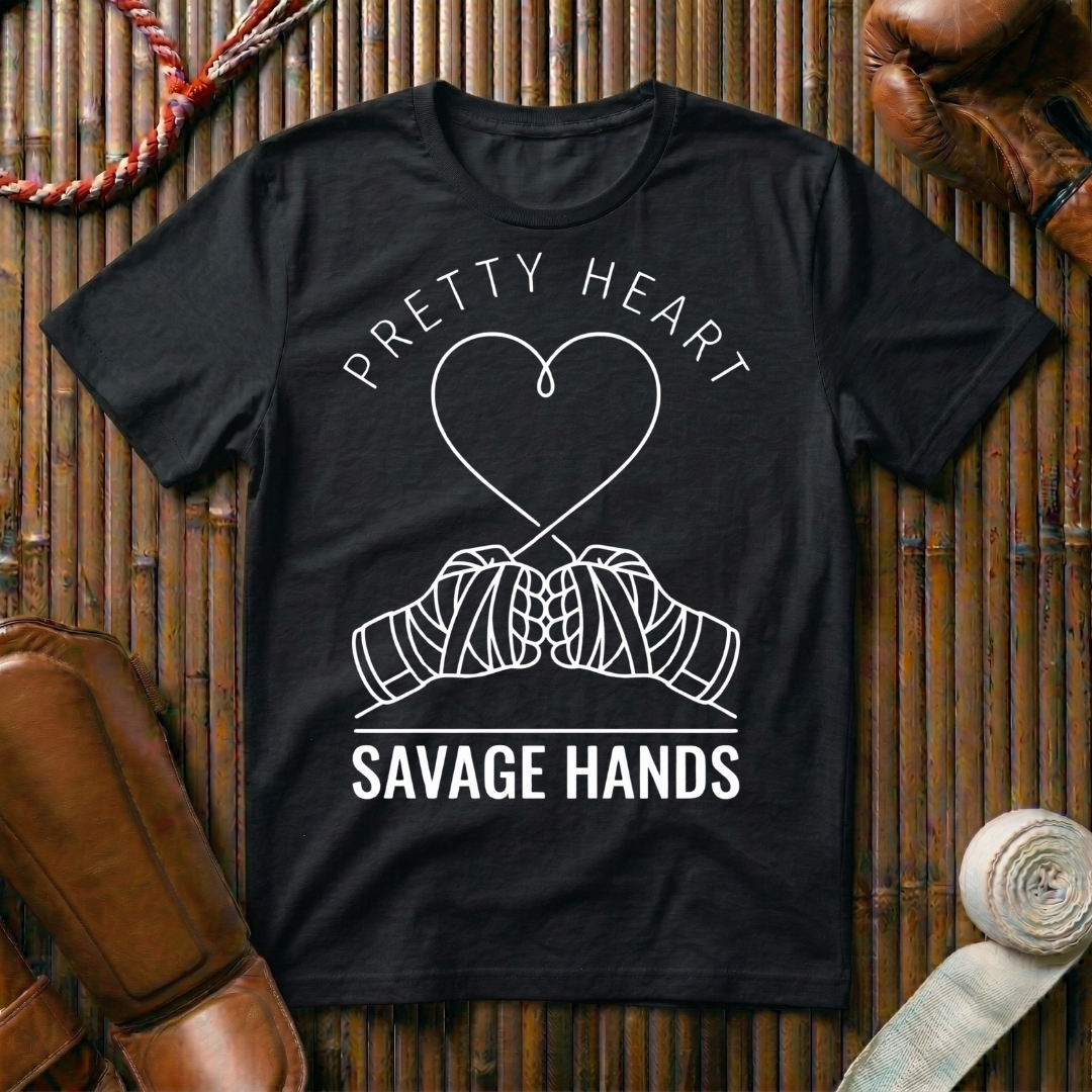 Pretty Heart - Savage Hands - T-Shirt