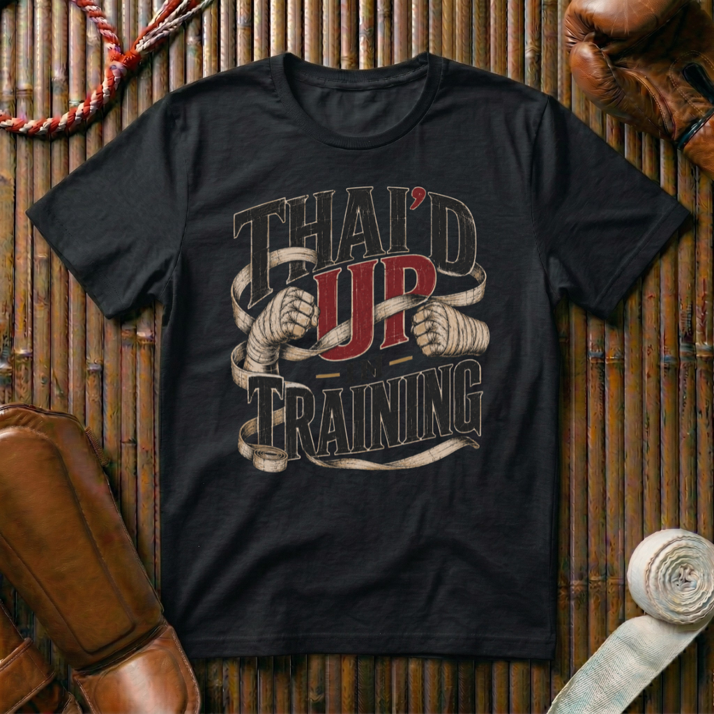 Thai`d Up In Training - T‑Shirt