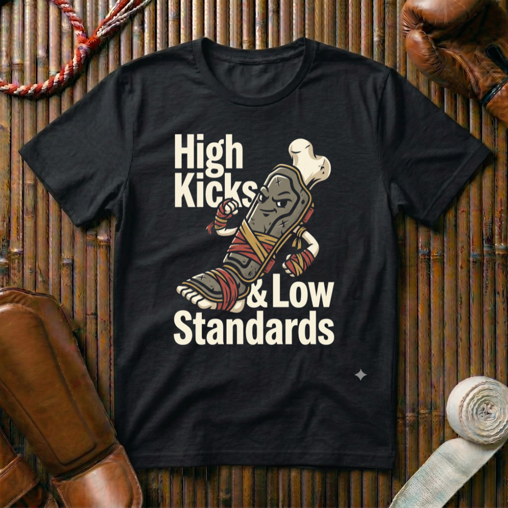 High Kicks Low Standards - T-Shirt