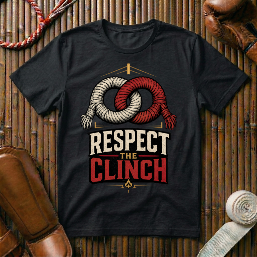 Respect The Clinch - T‑Shirt