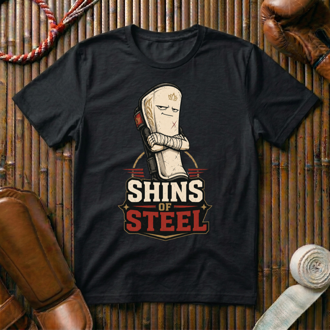Shins Of Steel - T‑Shirt