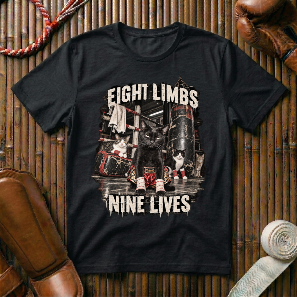 Eight Limbs Nine Lives - T‑Shirt