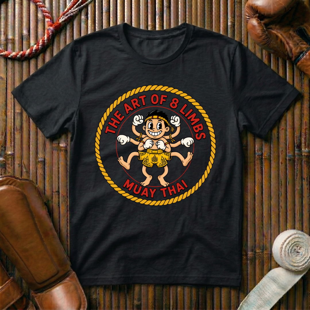 The Art Of 8 Limbs - T‑Shirt