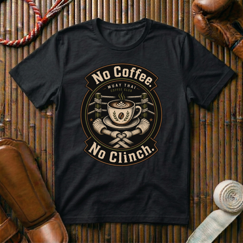 No Coffee No Clinch - T‑Shirt