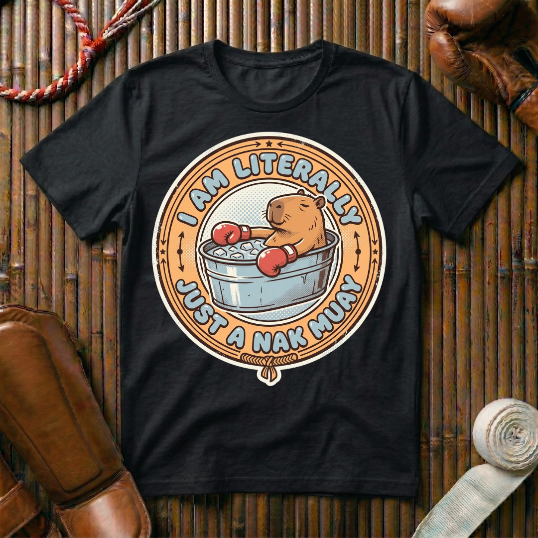 I Am Literally Just A Nak Muay - T-Shirt