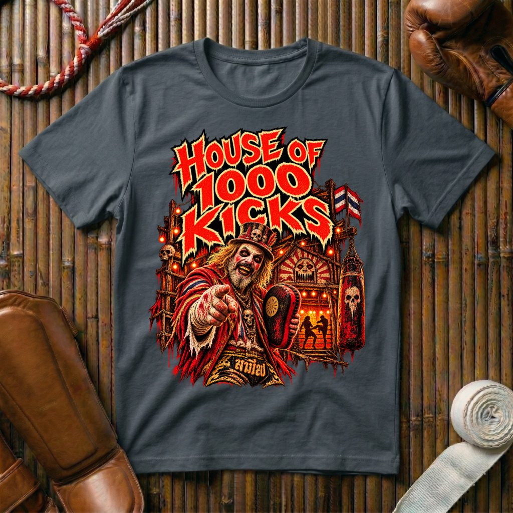 House Of 1000 Kicks - T‑Shirt