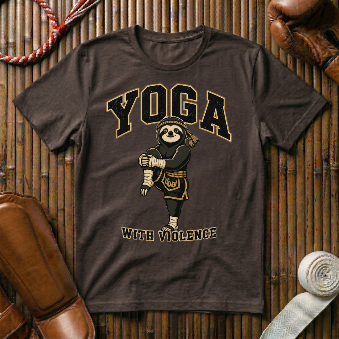 Yoga With Violence - T-Shirt