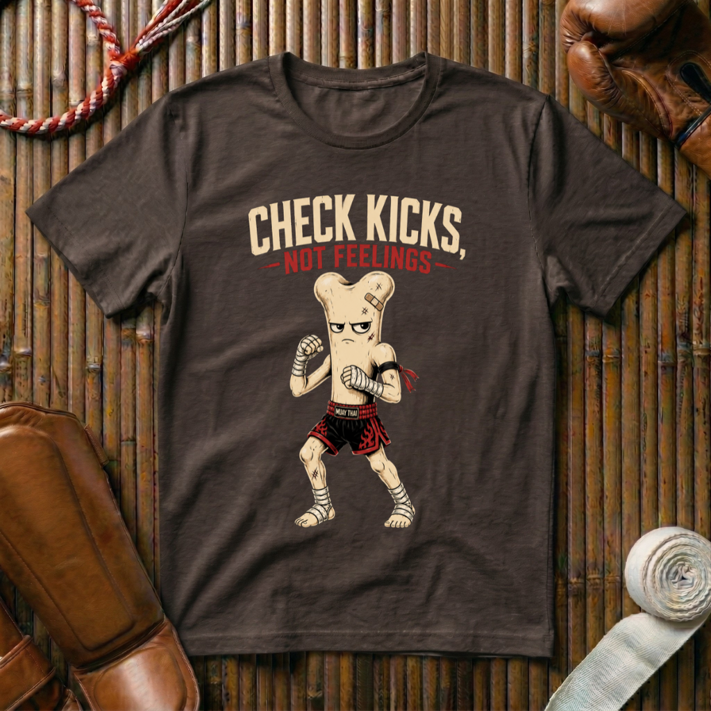 Check Kicks Not Feelings - T-Shirt