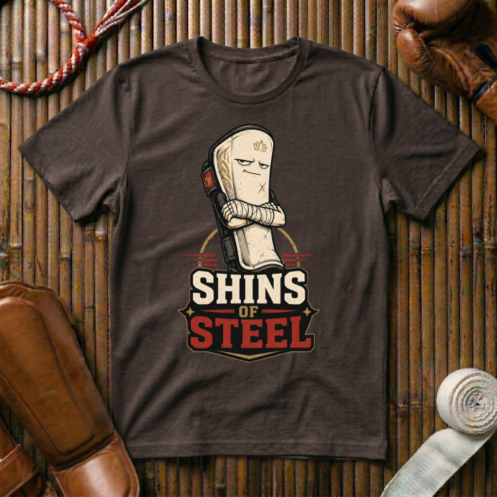Shins Of Steel - T‑Shirt