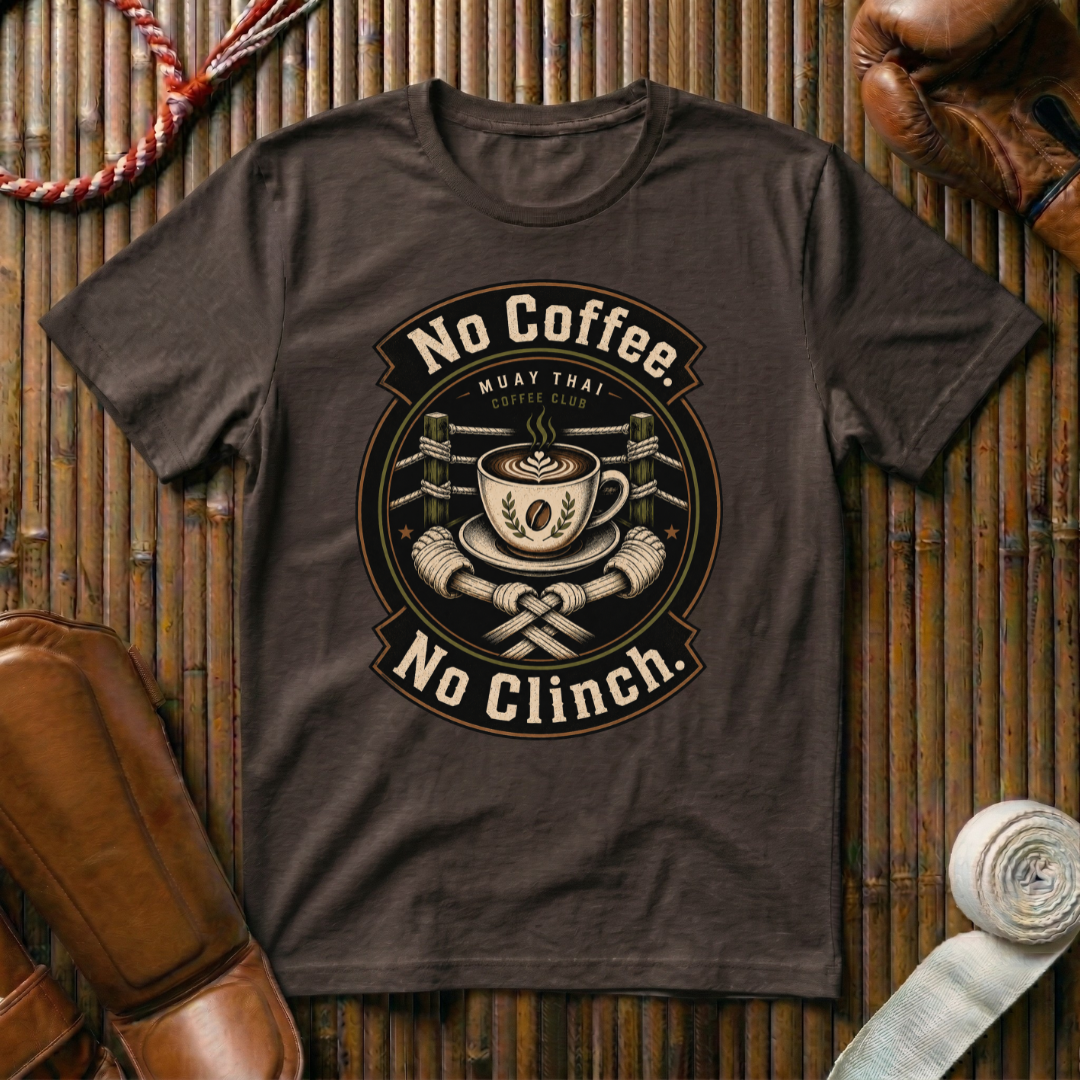 No Coffee No Clinch - T‑Shirt