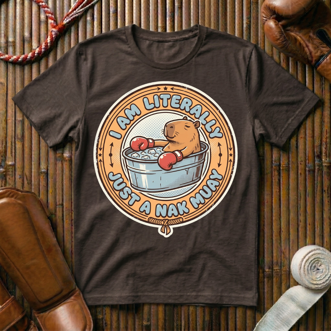 I Am Literally Just A Nak Muay - T-Shirt